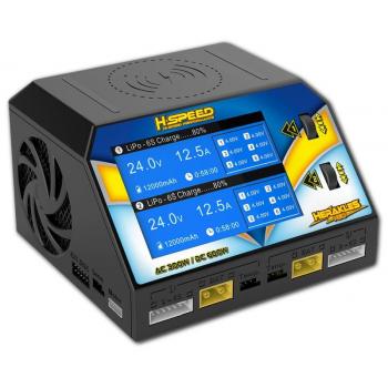 HSPEED Herakles NEO AC/DC Dual-Ladegerät 300WLiPo/LiHV/LiFe/LiIon (1-6S), NiMh/NiCd (1-16S) 